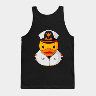 Ship Captain Rubber Duck Tank Top